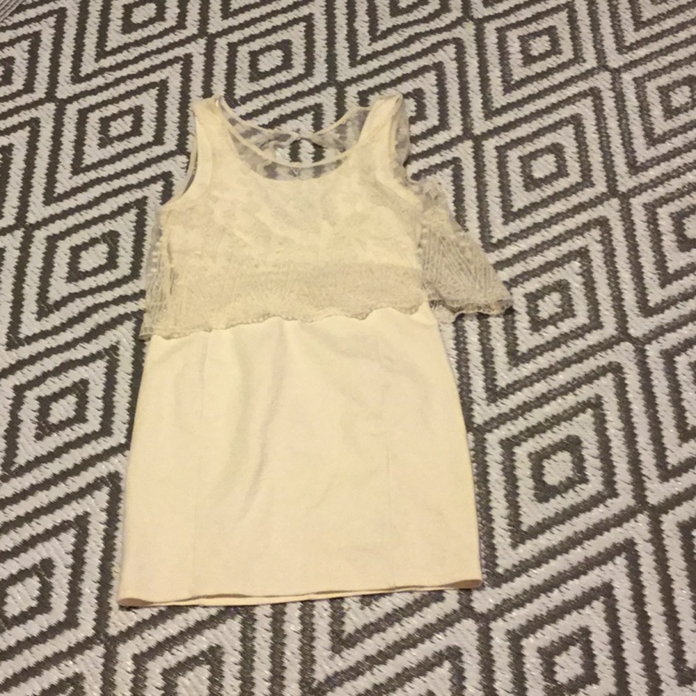 American eagle sz 2 cream dress